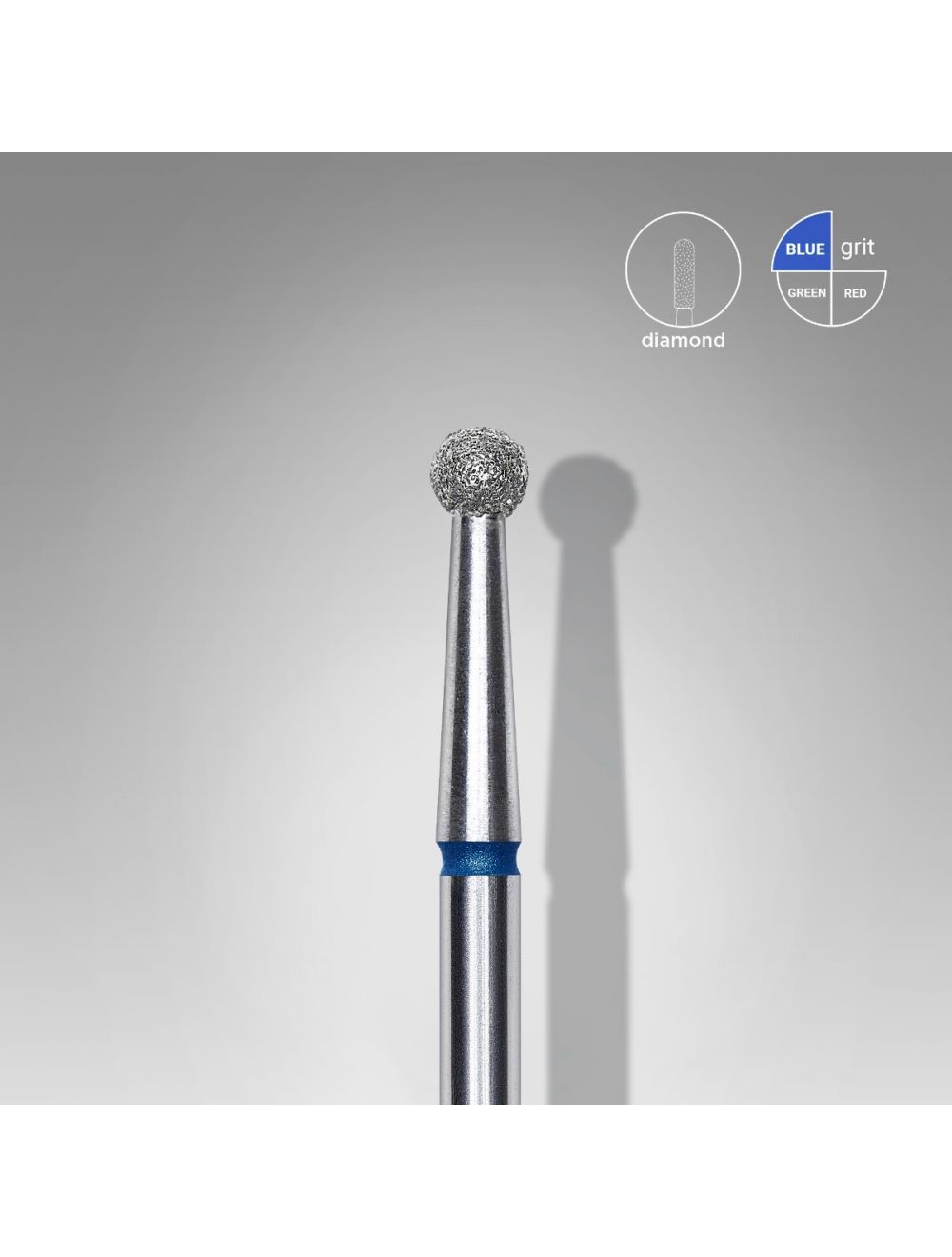 Staleks Diamond Bit - Ball Blue 2,7mm