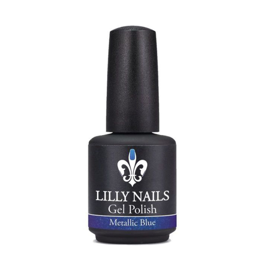Gel Polish Metallic Blue 15ml