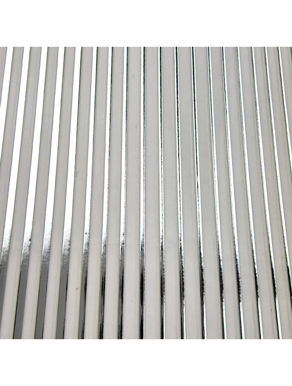 Stripe Stickers Silver
