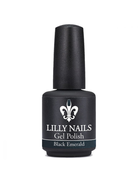 Gel Polish Black Emerald 15ml