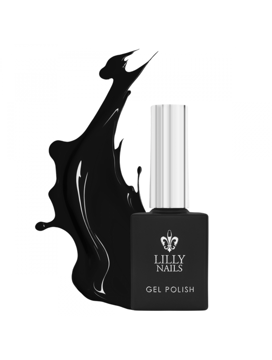 Gel Polish Deep Black 10ml